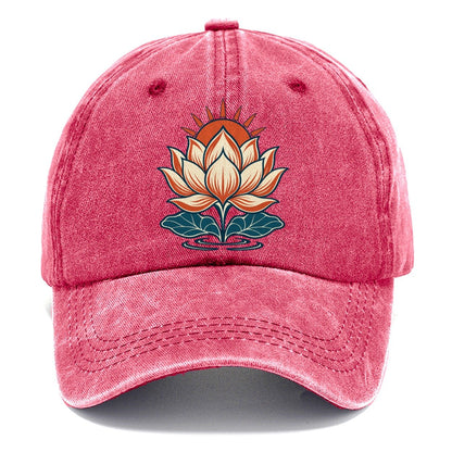 Lotus Dawn Quiet Wards Heritage Classic Cap – Pomegranate Blush