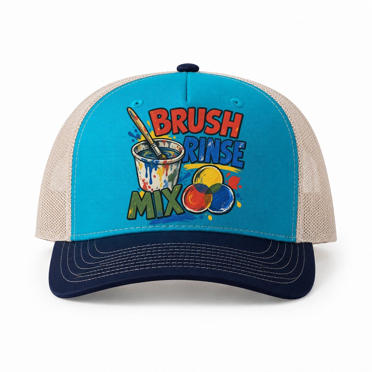 Teal-Navy — front view