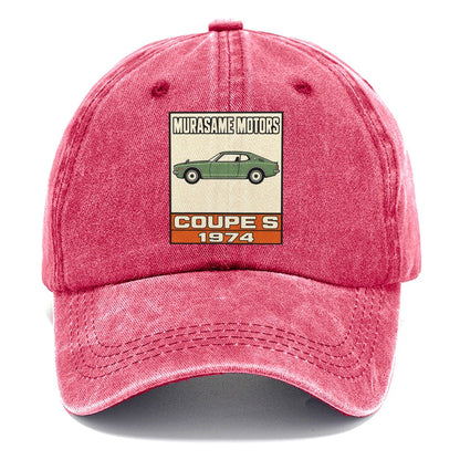 Murasame Coupe S Showa Speed Plates Classic Cap – Pomegranate Blush