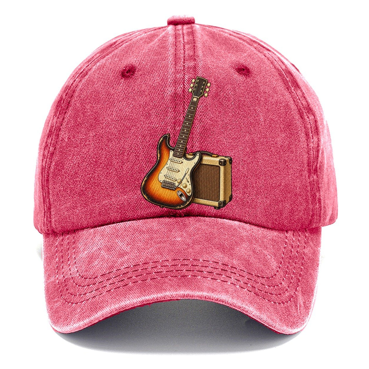 Guitar Practice Corner Pastimes Companions Classic Cap – Pomegranate Blush