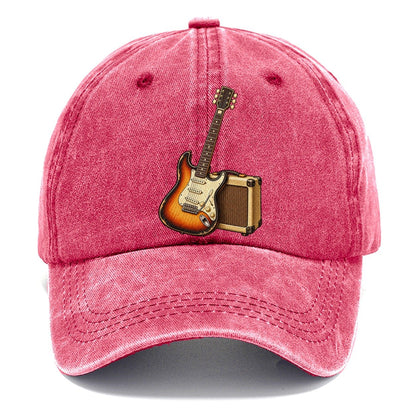 Guitar Practice Corner Pastimes Companions Classic Cap – Pomegranate Blush
