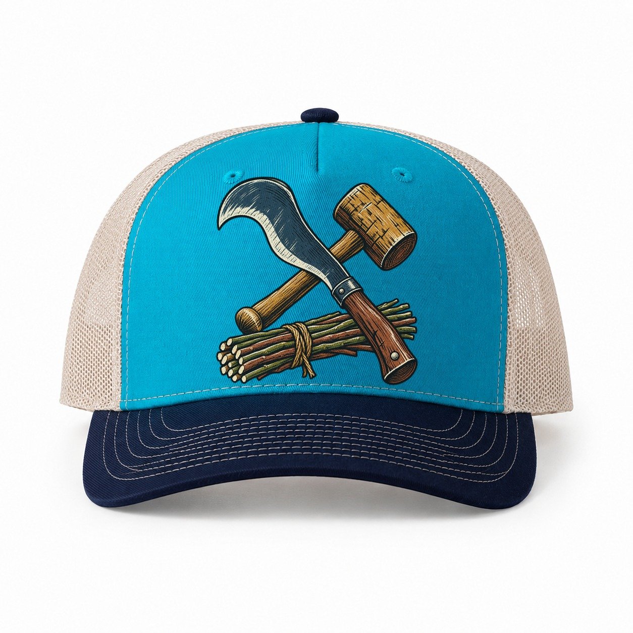 Teal-Navy — front view