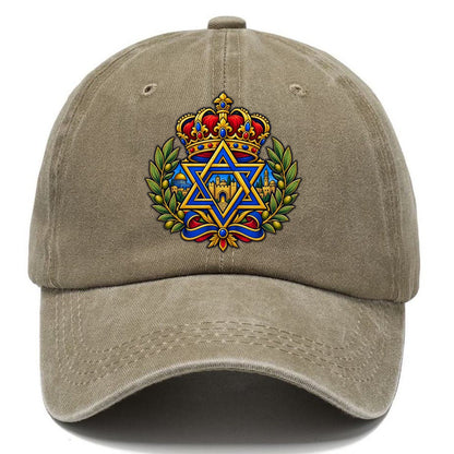 Crown Of David Jerusalem Classic Cap – Warm Sand