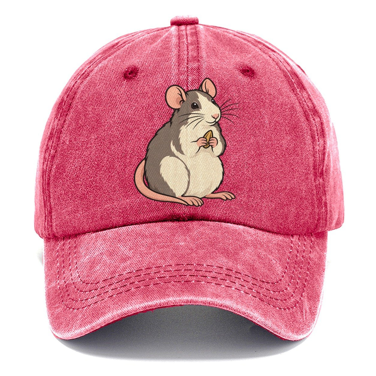 Fancy Rat Seed Hold Small Pet Logos Classic Cap – Pomegranate Blush