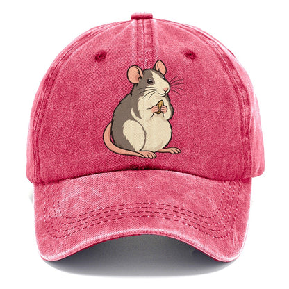 Fancy Rat Seed Hold Small Pet Logos Classic Cap – Pomegranate Blush
