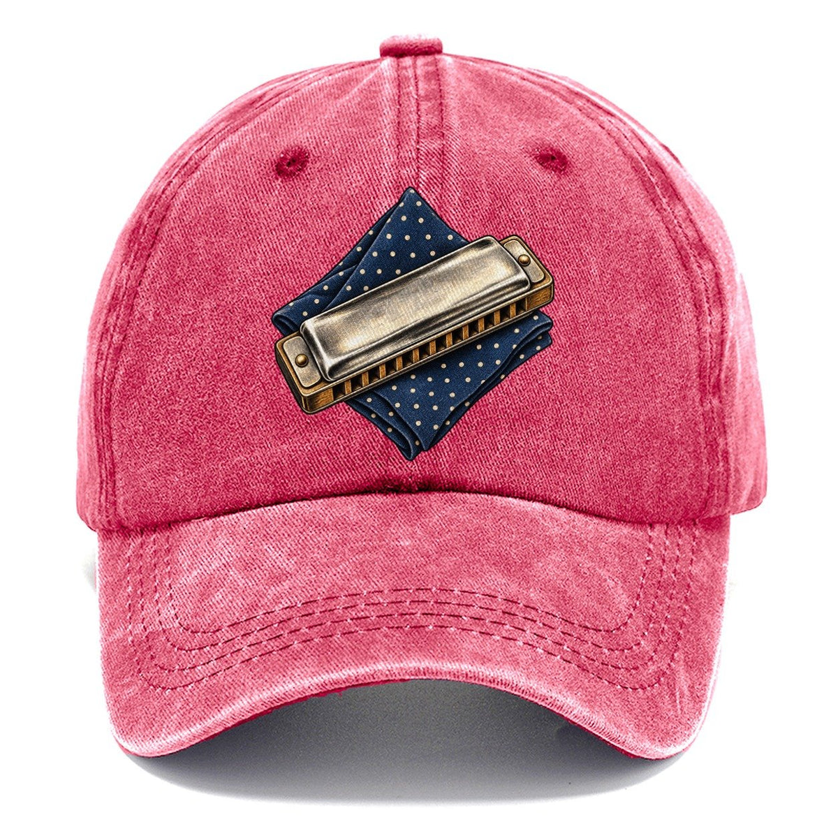 Harmonica Indigo Fold Pastimes Companions Classic Cap – Pomegranate Blush
