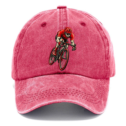 Red Racing Cyclist Classic Cap – Pomegranate Blush