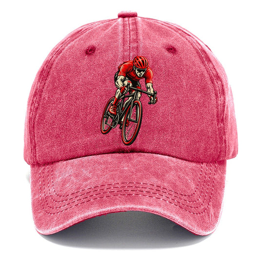 Red Racing Cyclist Classic Cap – Pomegranate Blush