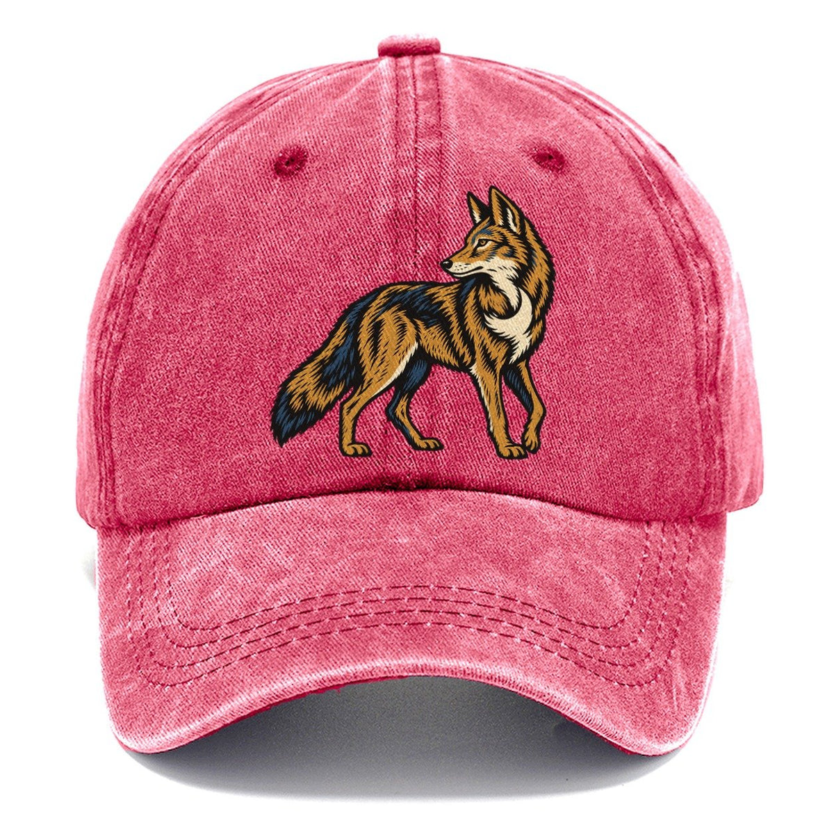 Coyote Crescent Chest Sundown Familiars Classic Cap – Pomegranate Blush