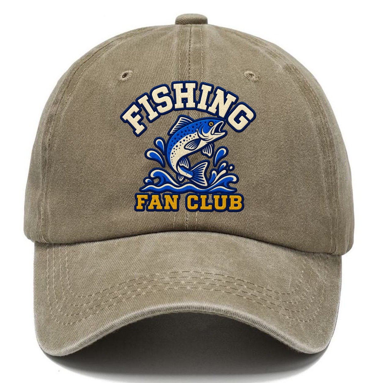 Fishing Fan Club Classic Cap – Warm Sand