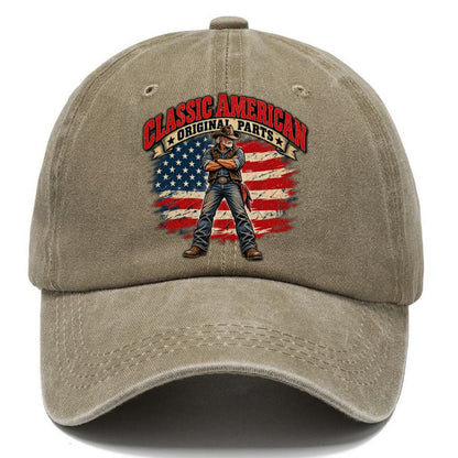 Classic American Original Parts Old Man Strong Classic Cap – Warm Sand
