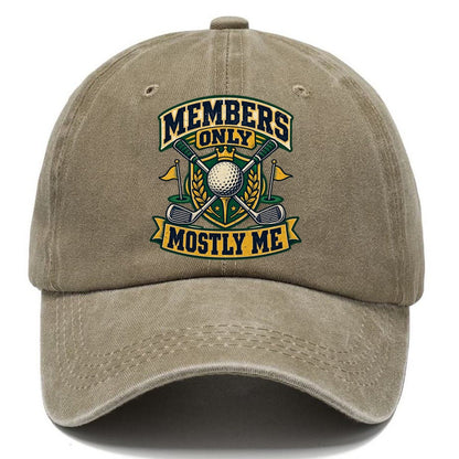 Members Only Mostly Me Golf Life Classic Cap – Warm Sand