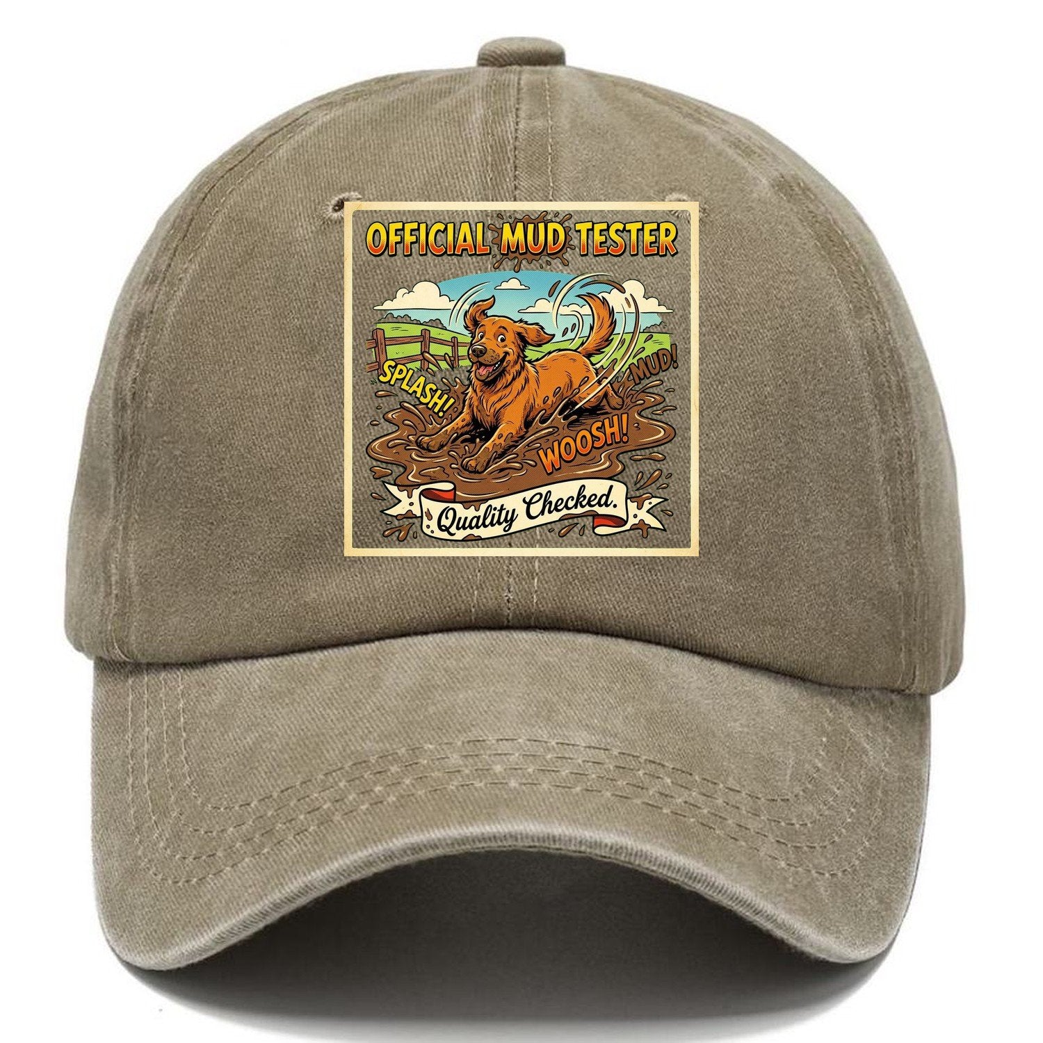 Official Mud Tester Classic Cap – Warm Sand