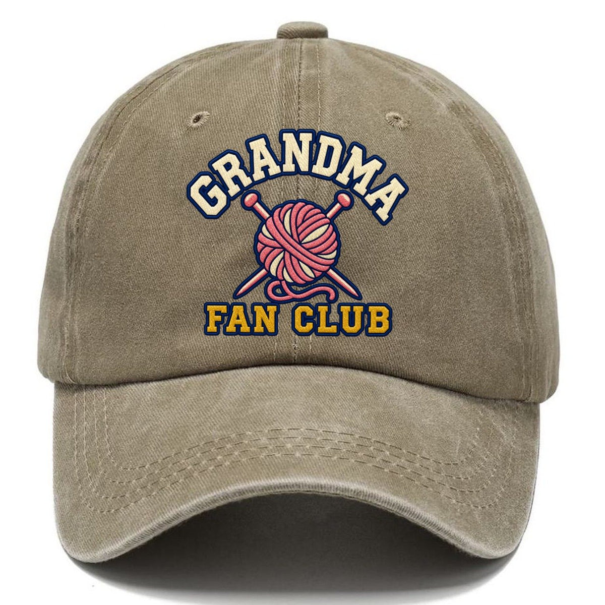 Grandma Fan Club Classic Cap – Warm Sand