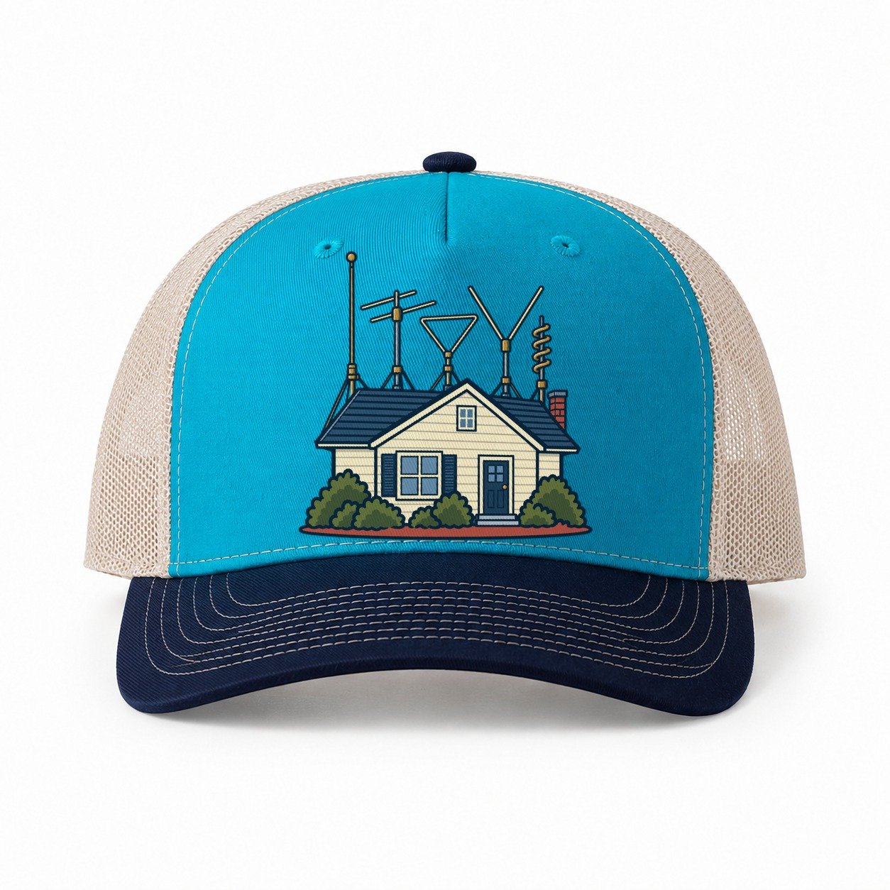 Teal-Navy — front view