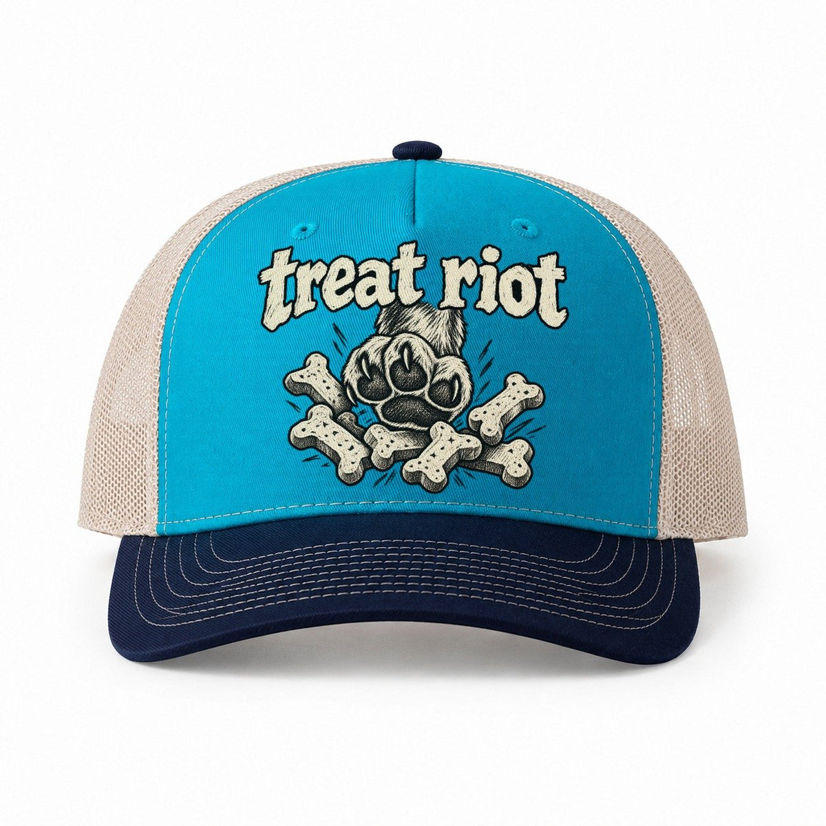 Teal-Navy — front view