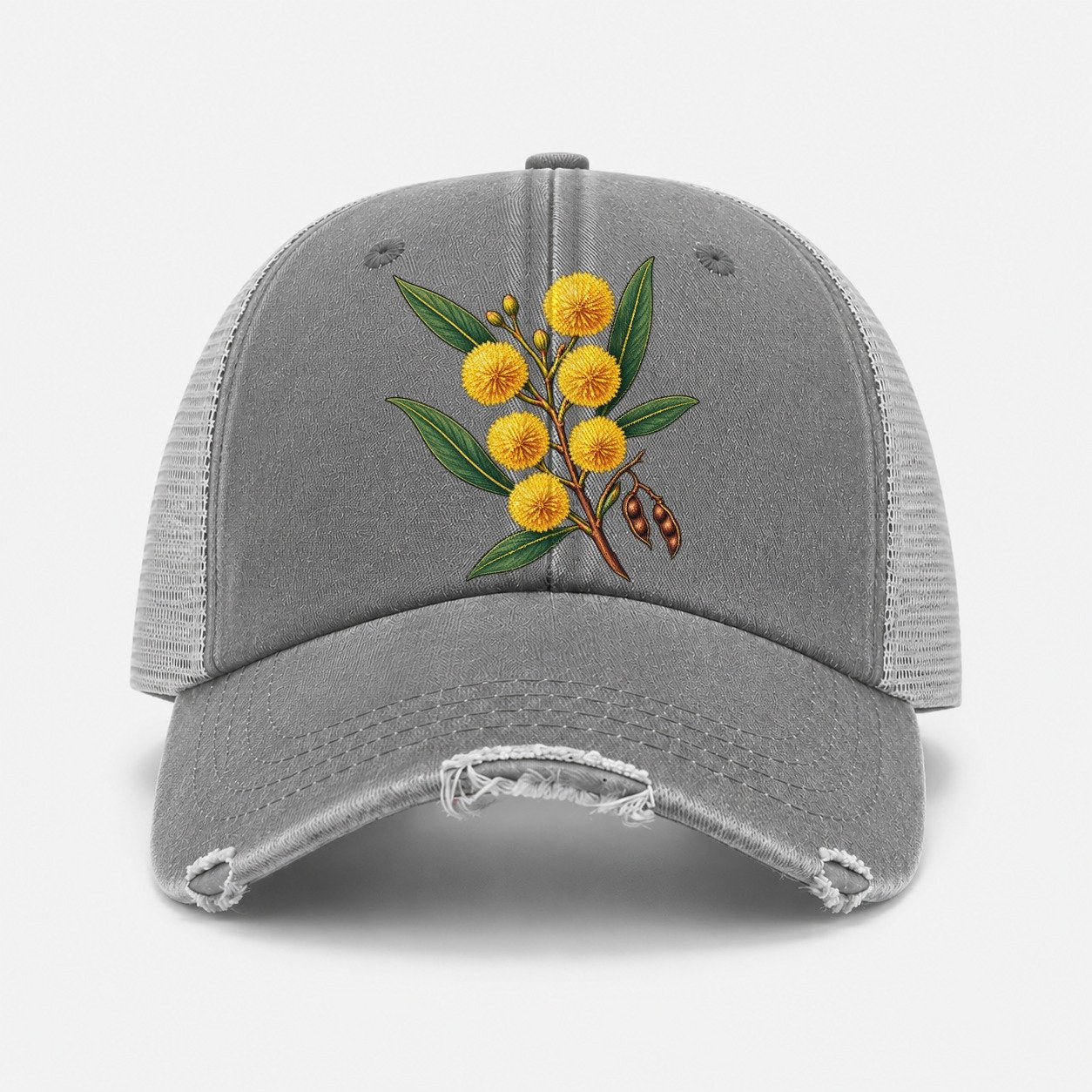 Grey — front view