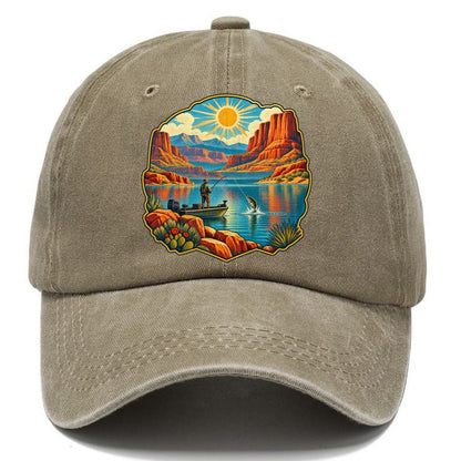 Desert Reservoir Noon Fishing Club Classic Cap – Warm Sand