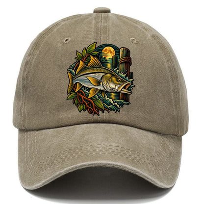 Snook Night Hunter Fishing Club Classic Cap – Warm Sand