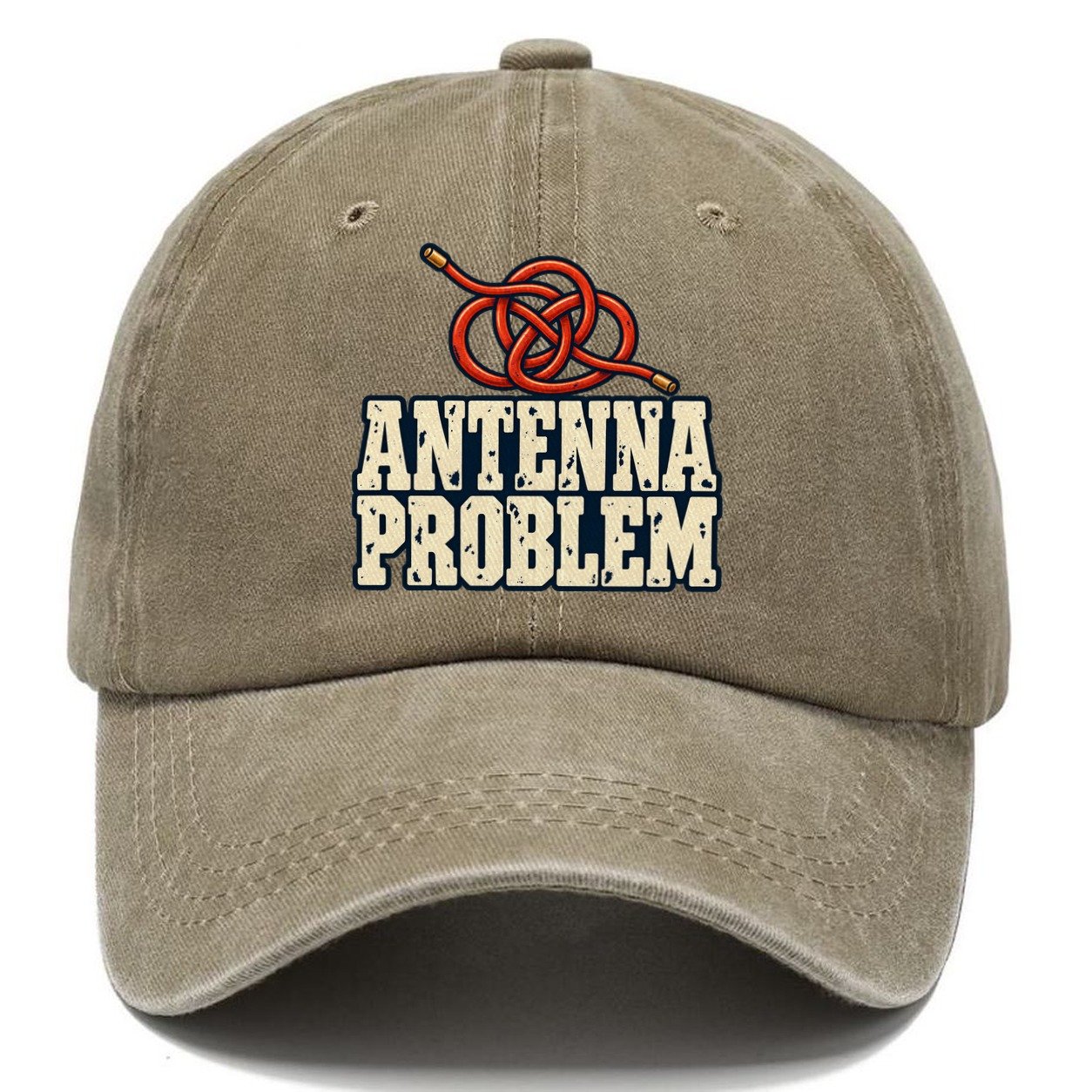 Antenna Problem Amateur Radio Classic Cap – Warm Sand