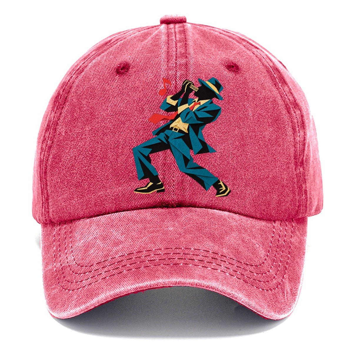 Cut-Paper Harmonica Classic Cap – Pomegranate Blush
