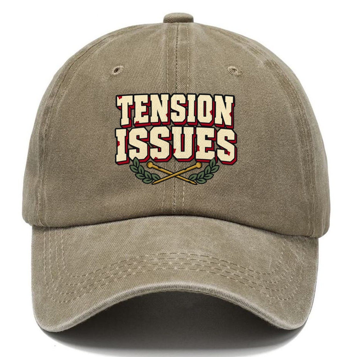 Tension Issues Yarn Crafts Classic Cap – Warm Sand