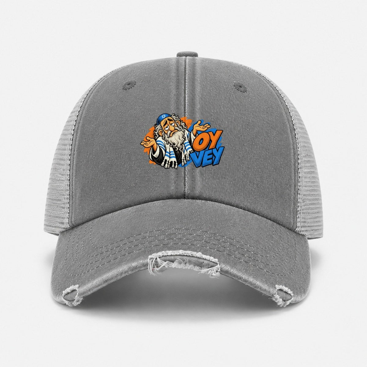 Grey — front view
