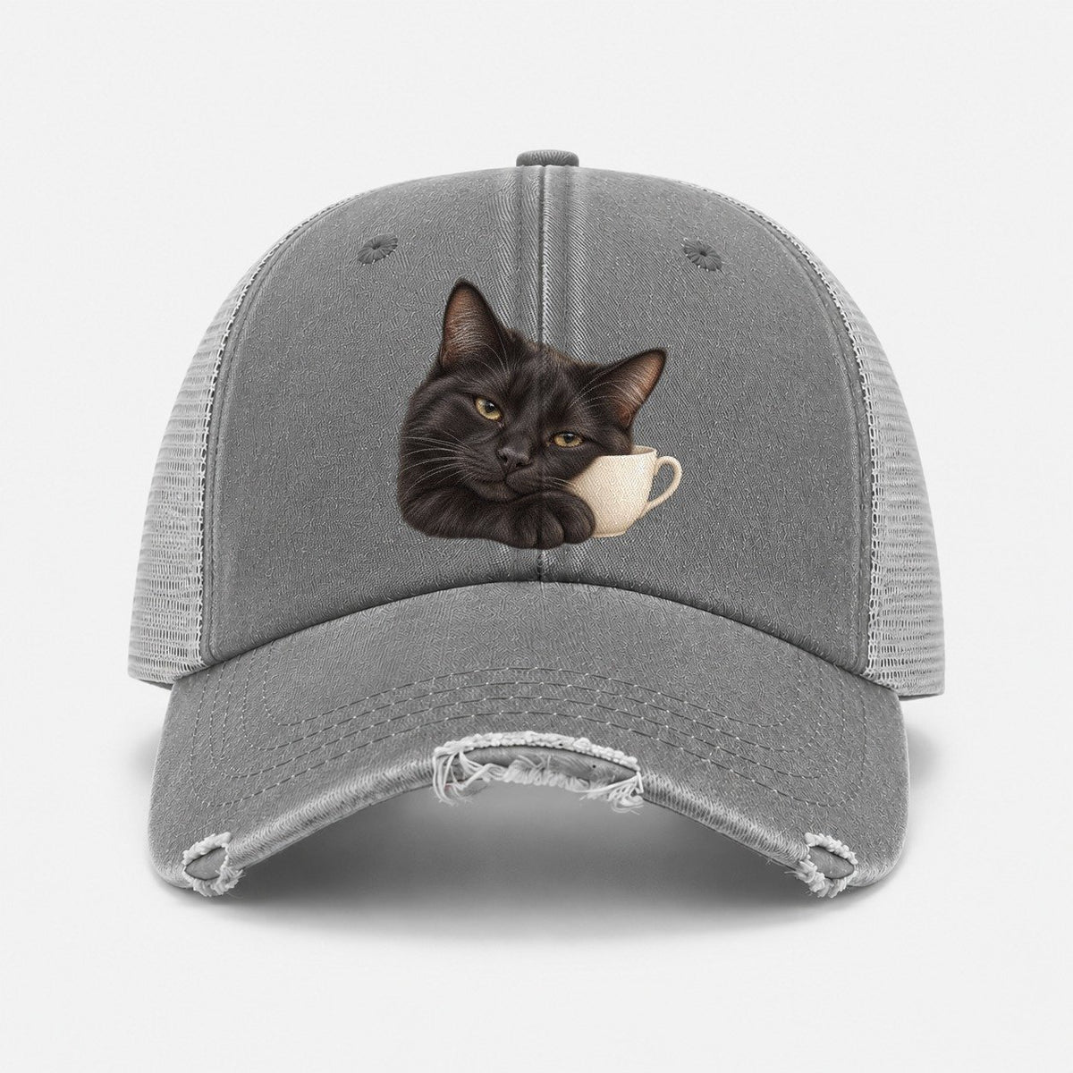 Grey — front view