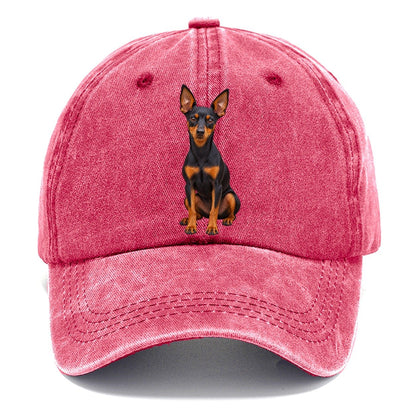 Miniature Pinscher Classic Cap – Pomegranate Blush