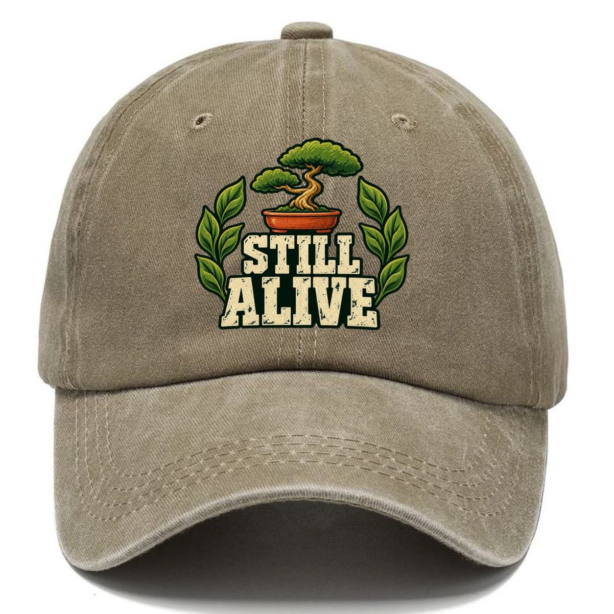 Still Alive Bonsai Classic Cap – Warm Sand