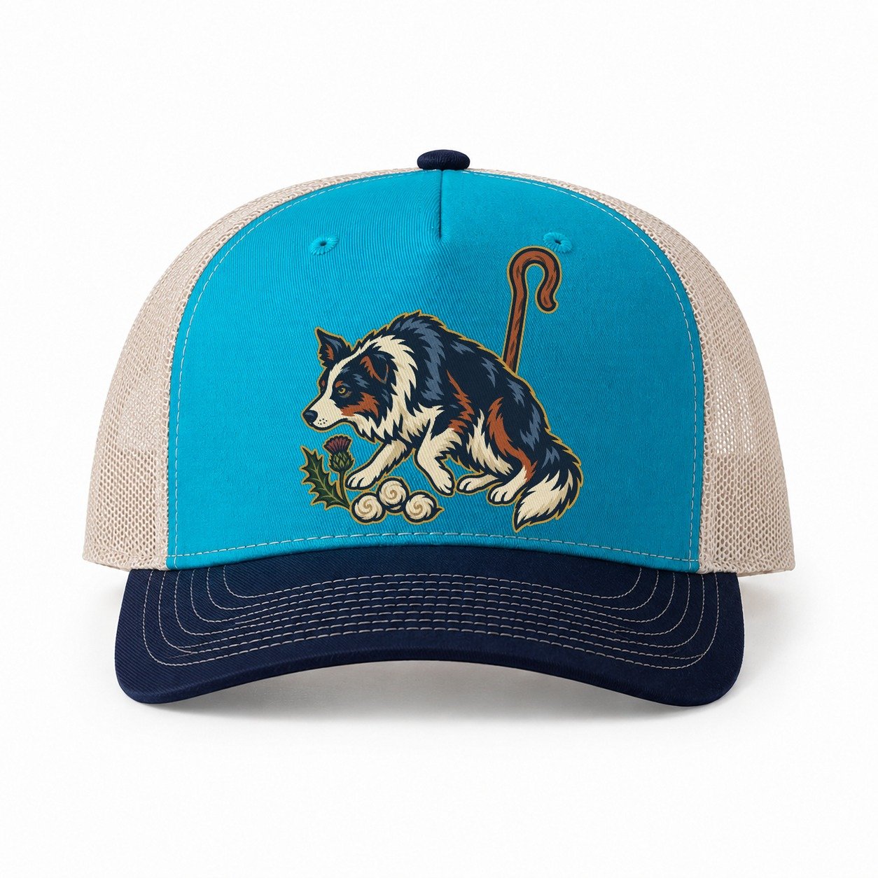 Teal-Navy — front view