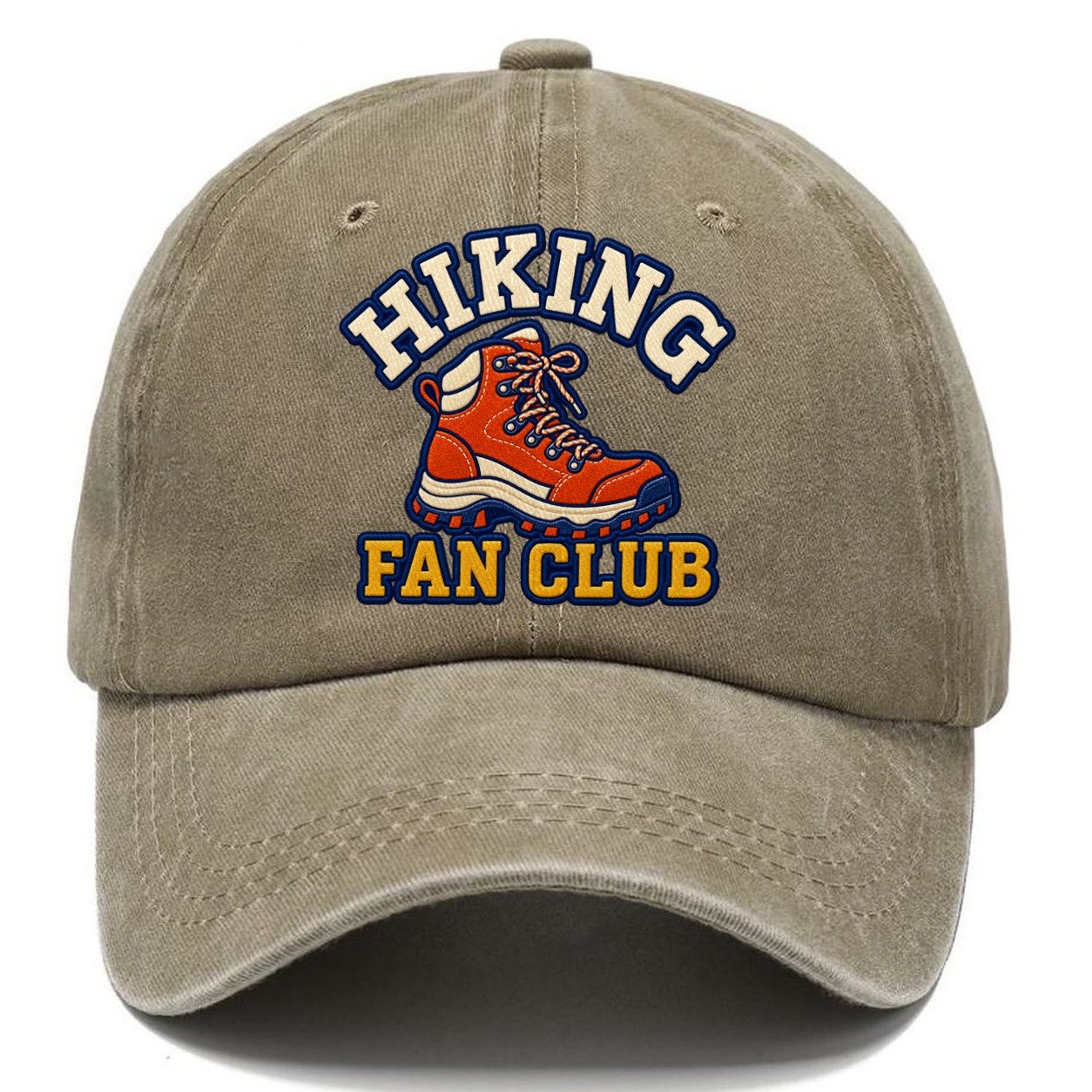 Hiking Fan Club Classic Cap – Warm Sand
