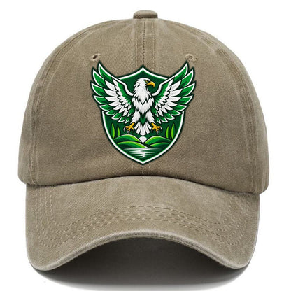 Nigeria Minimal Emblem Country Logos Classic Cap – Warm Sand