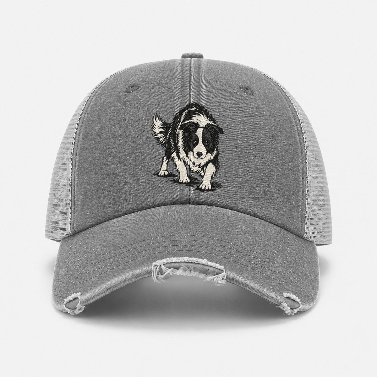 Grey — front view