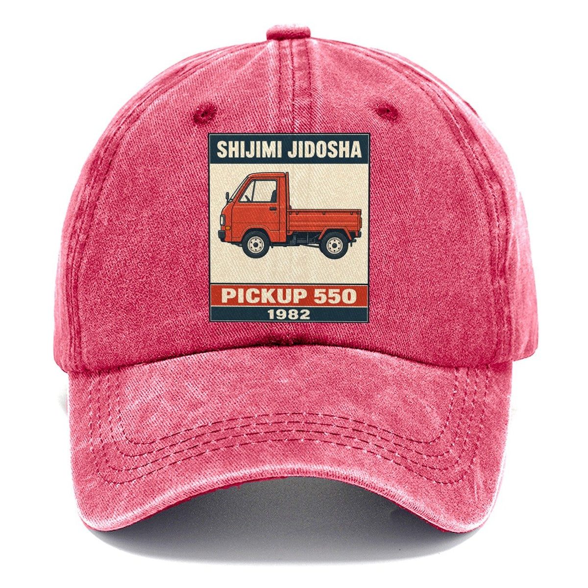 Shijimi Pickup Showa Speed Plates Classic Cap – Pomegranate Blush