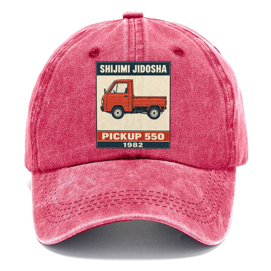 Shijimi Pickup Showa Speed Plates Classic Cap – Pomegranate Blush