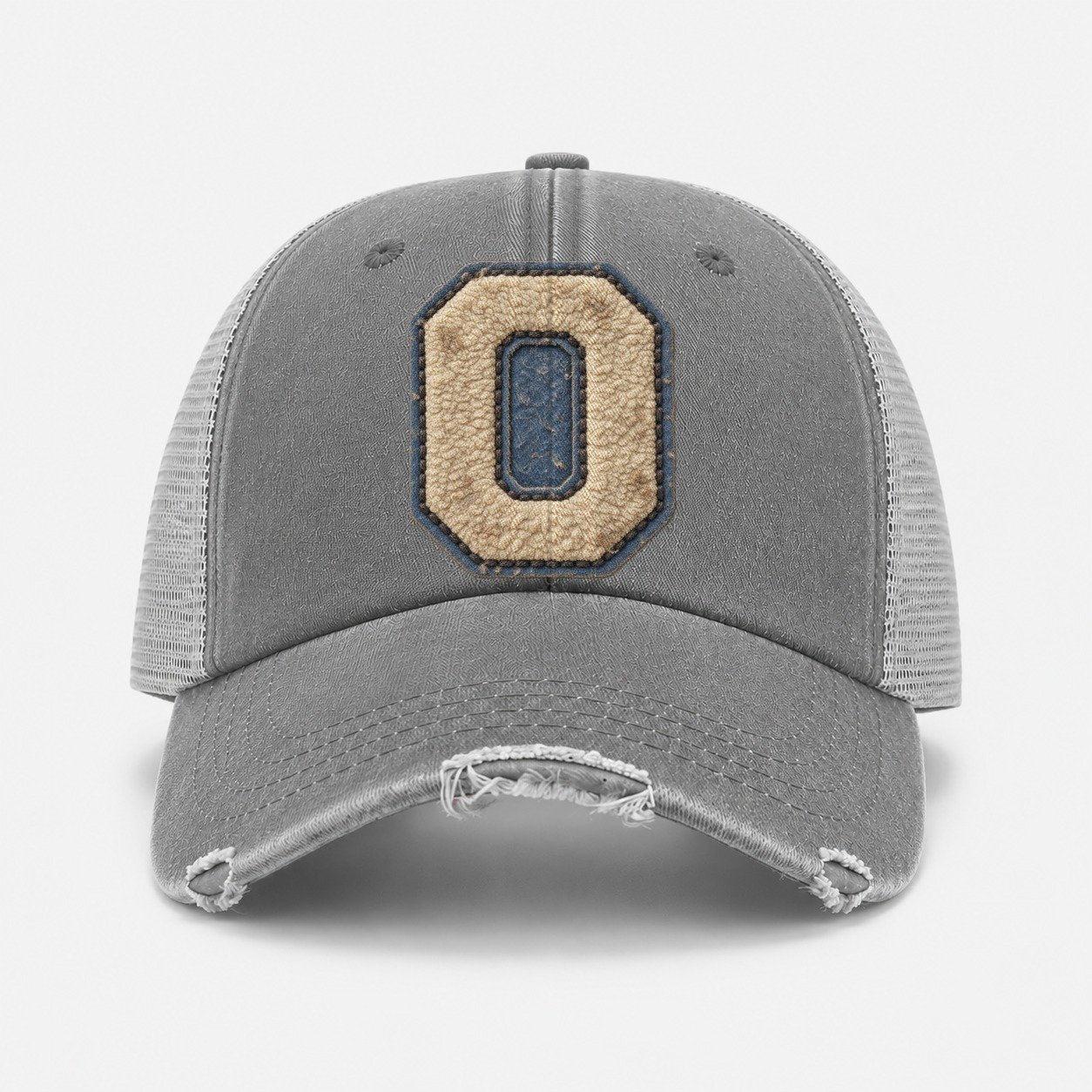 Grey — front view