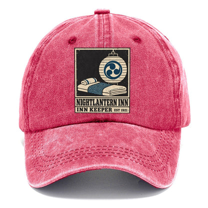 Nightlantern Inn Keeper Noren Trade Co Classic Cap – Pomegranate Blush