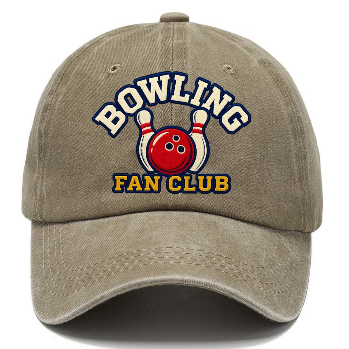 Bowling Fan Club Classic Cap – Warm Sand
