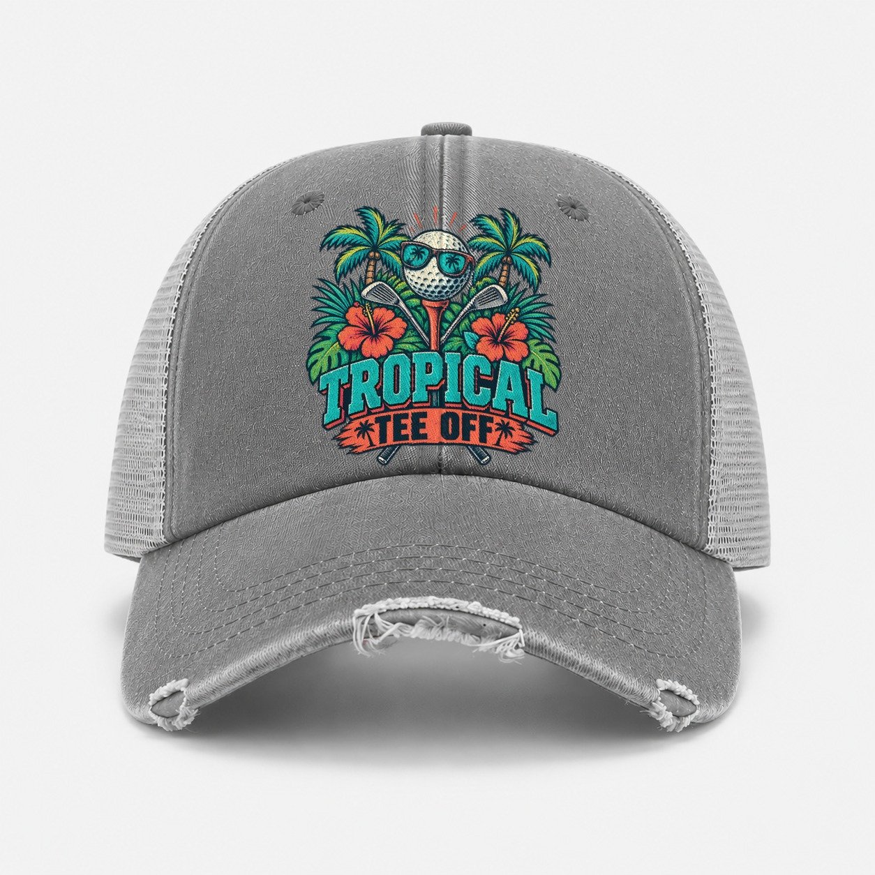 Grey — front view