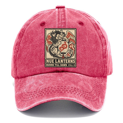 Nue Lanterns Yokai Night Market Classic Cap – Pomegranate Blush
