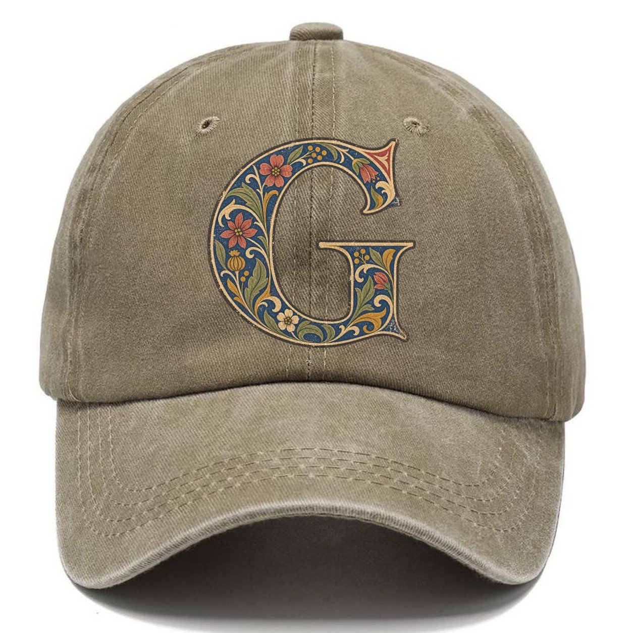 Wildflower G Monogram Classic Cap – Warm Sand