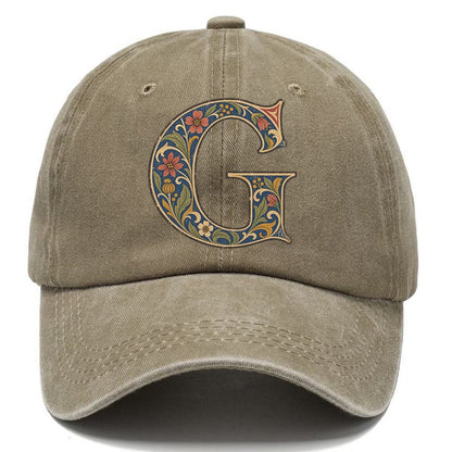 Wildflower G Monogram Classic Cap – Warm Sand
