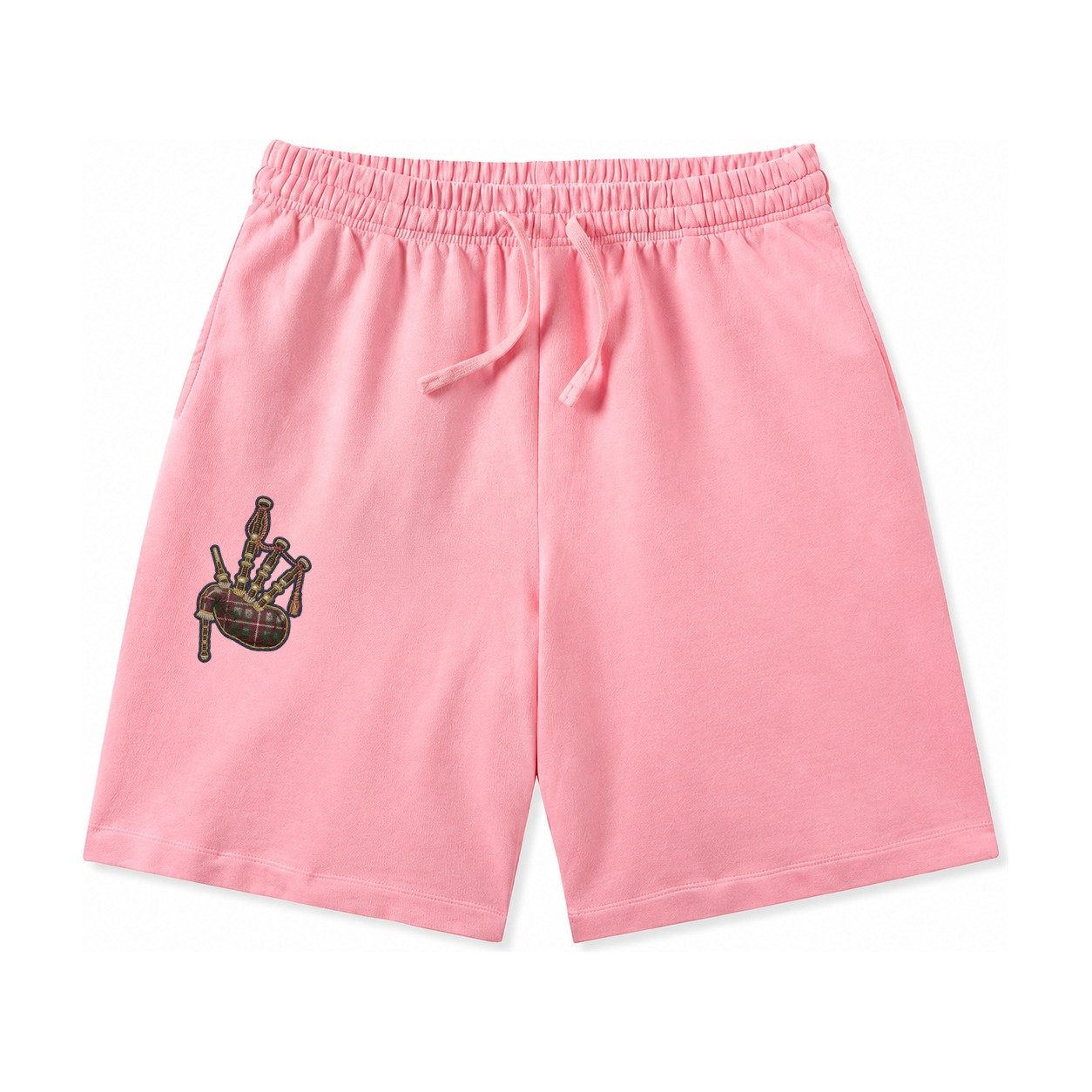 Scottish Thistle Washed Shorts – Pink