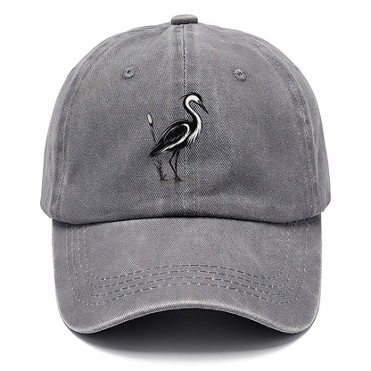 Heron with Cattail Classic Cap – Urban Haze