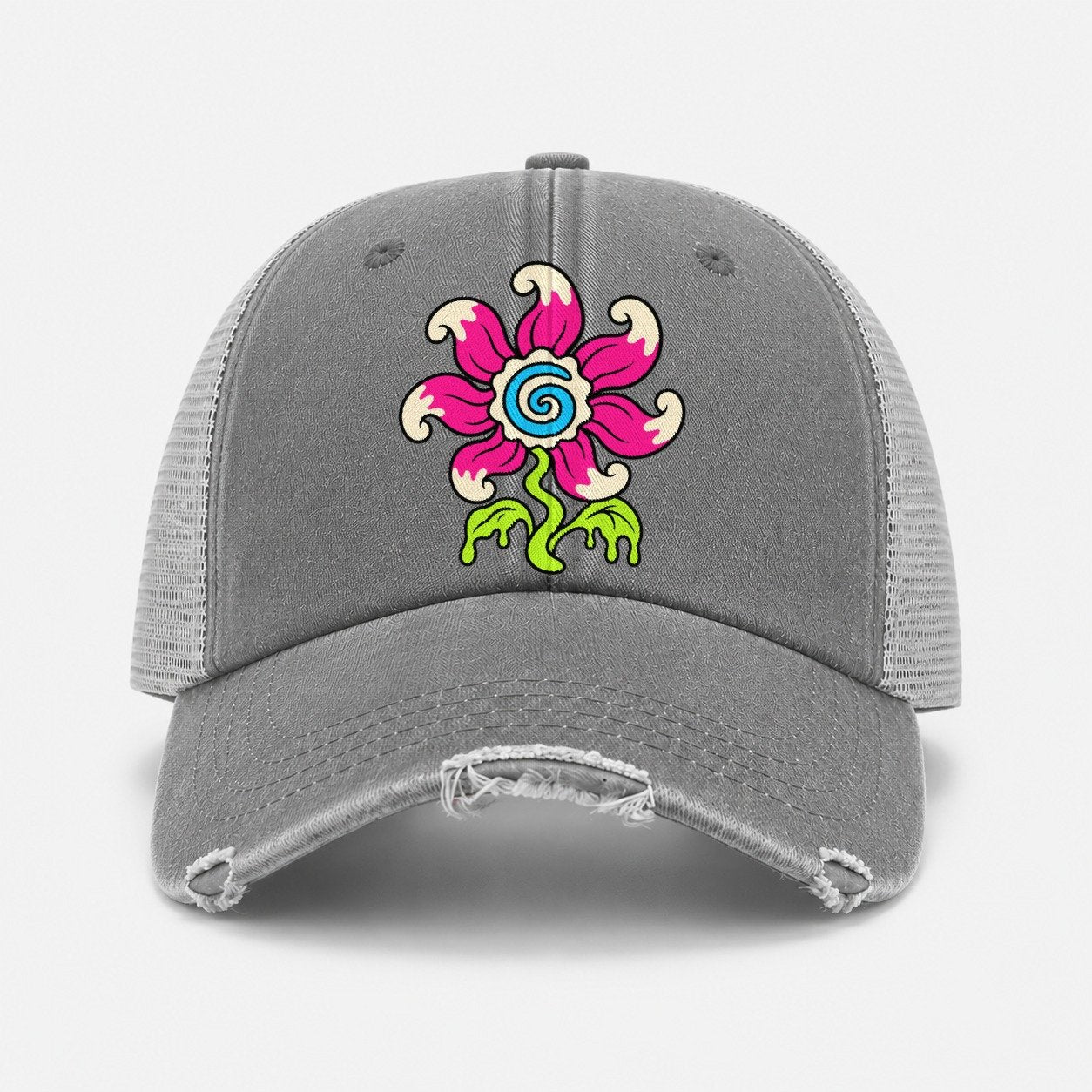 Grey — front view