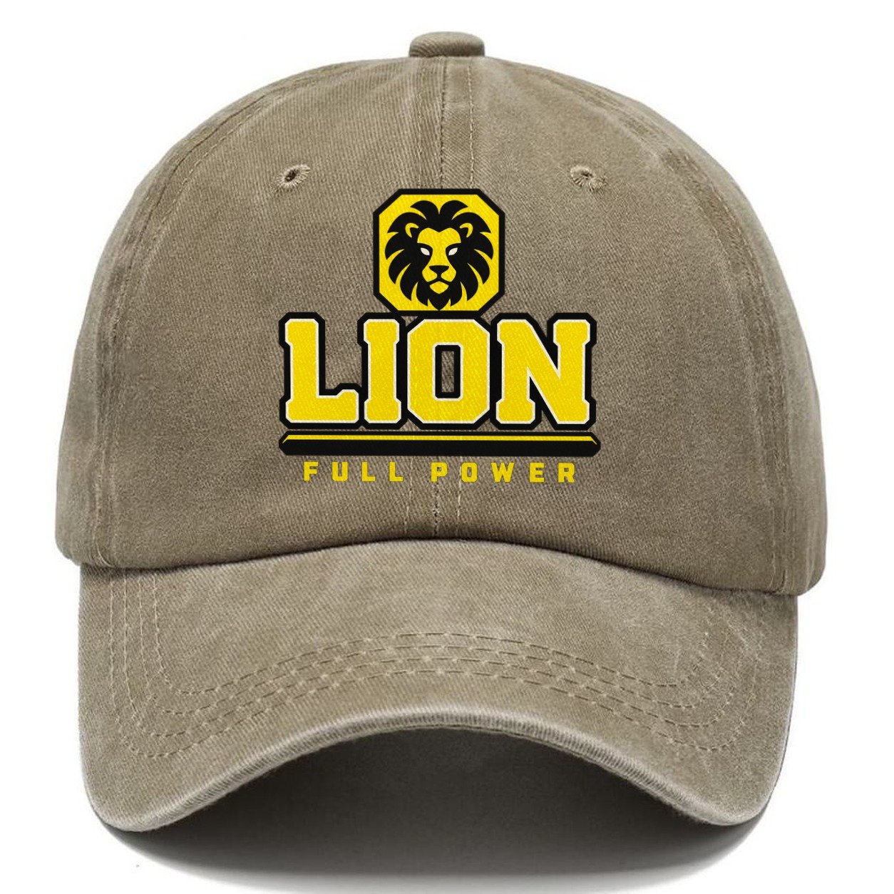 Lion Full Power Heavy Duty Classic Cap – Warm Sand