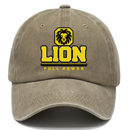Lion Full Power Heavy Duty Classic Cap – Warm Sand