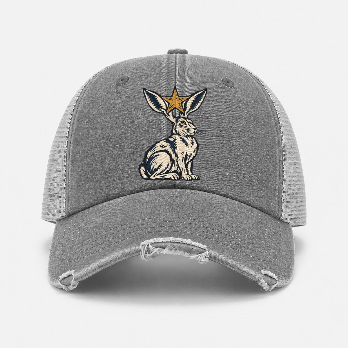 Grey — front view