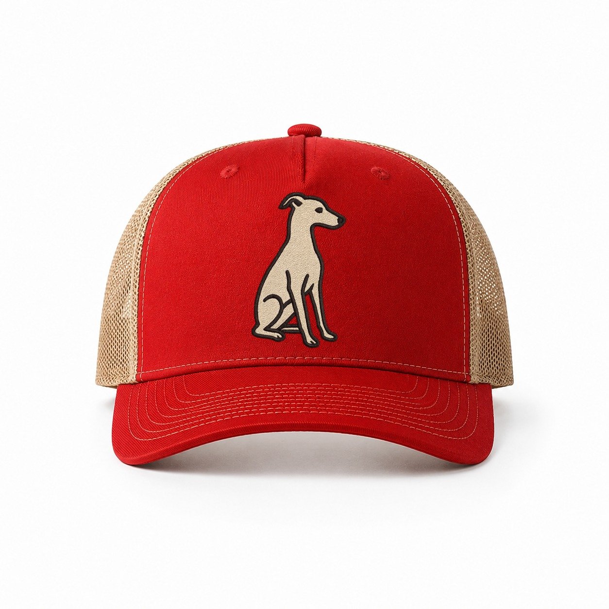 Red-Khaki — front view